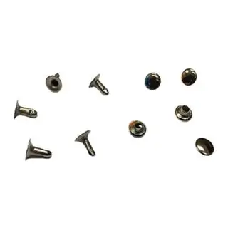 Rivet Perçin - 7mm, Nikel, 1000 Adet