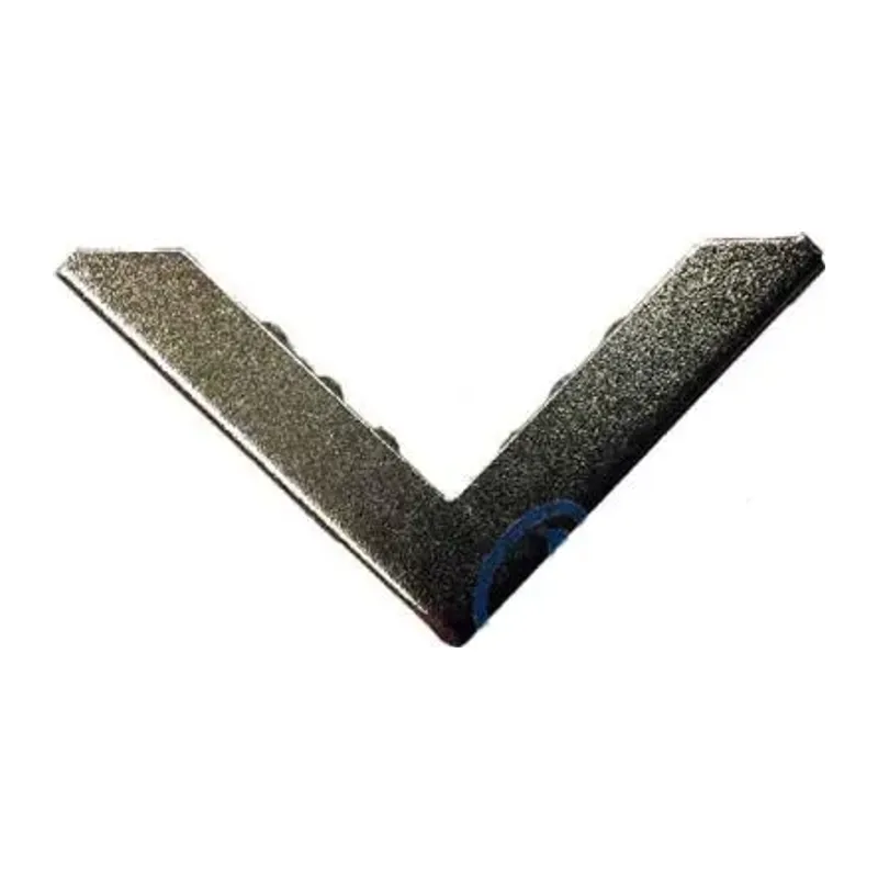 Kitap, Kapak, Menü, Albüm Köşesi, Büyük - 23x40mm, Nikel, 500 Adet
