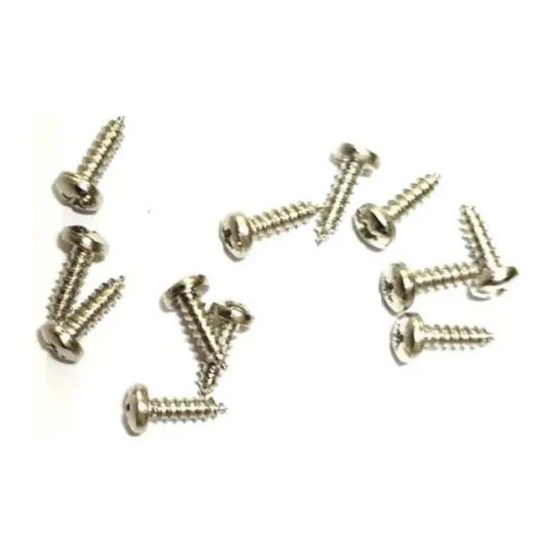 Klips, Menteşe, Ayak, Ysb Sac Vidası - 2,9x9,5mm Nikel, 100 Adet
