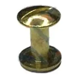 Cilt Menü, Katalog, Kartela Vidası, 9 Mm - Sarı, 100 Adet