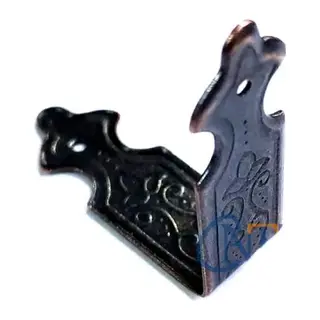 Dekoratif Sandık, Kutu Kenarı, 11x32mm, Eskitme, 100 Adet