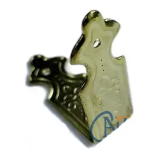 Dekoratif Sandık, Kutu Kenarı, 11x32mm, Sarı, 1 Adet