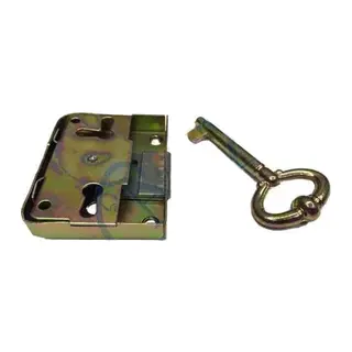 Kapazlama, Mobilya Kilidi 6x4x1 Cm - 12 Adet
