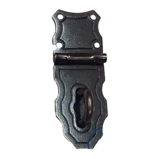 Klasik Küçük Sandık Askısı - 20x55mm, Oksit, 1 Adet
