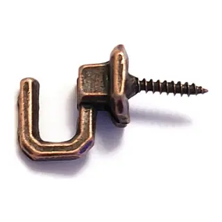 Vidalı Kanca, Askı Küçük - 15x23mm, Eskitme - 1 Adet