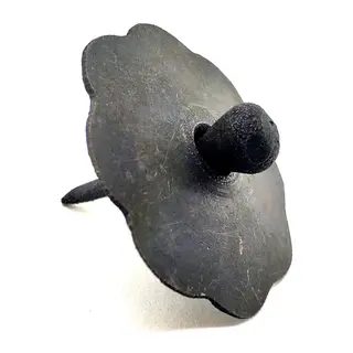 Antika Tarz Dekoratif Pirinç Düğmeli Kabara - 40 Mm, Oksit