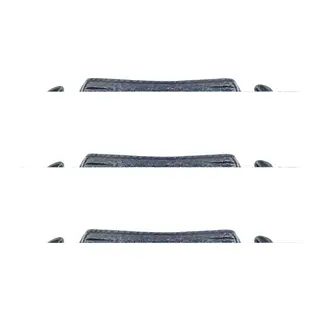 Antika Tarz Dekoratif Pirinç Lale Mobilya Kulbu - 27x115 Mm, Oksit