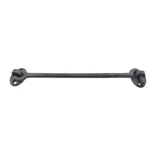Antika Tarz Dekoratif Pirinç Çengeli - 20cm, Oksit
