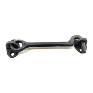 Antika Tarz Dekoratif Pirinç Çengeli - 13cm, Oksit