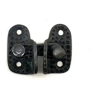 Antika Tarz Dekoratif Pirinç Mini Kapak Mandalı - 40x45 Mm, Oksit