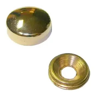 Vida Kapama Kapağı 15 Mm, Sarı - 100 Adet