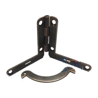 Makaslı Menteşe - 16x36x76mm, Oksit, 1 Adet