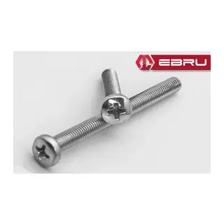 Yuvarlak Yıldız Başlı Ysb Civata M5x40 - 10 Adet