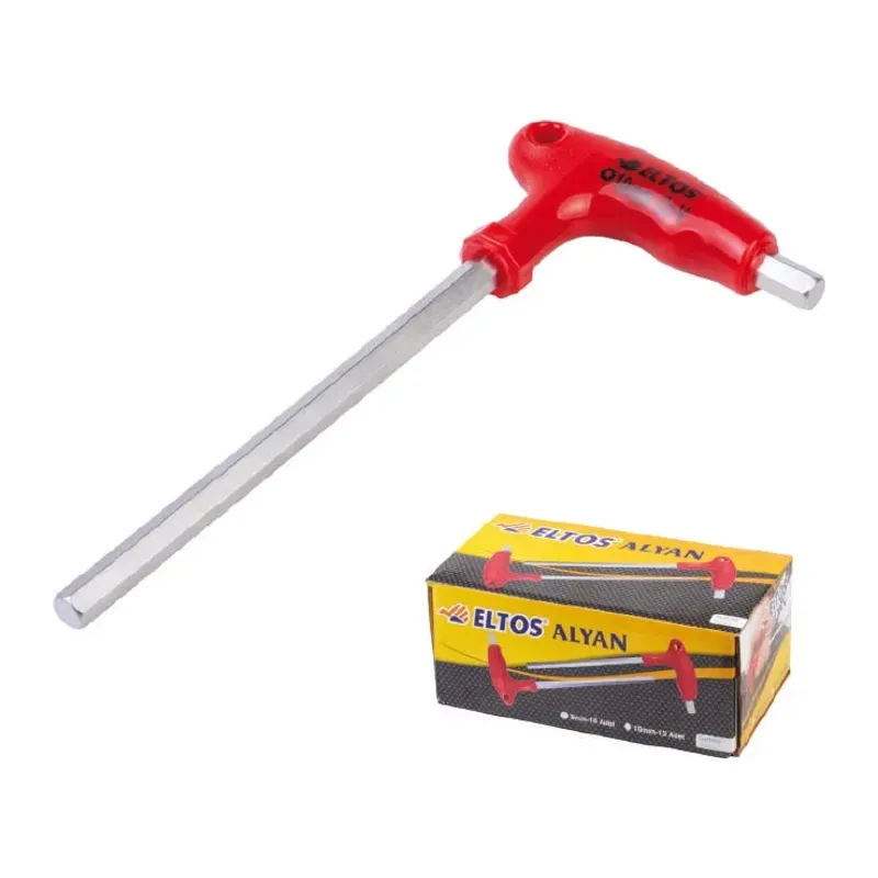 6 Köşe T Tipi Alyan 10 Mm