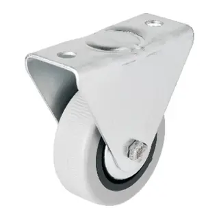 106 - 50 Mm Sabit Kapaklı Gri Pvc Teker