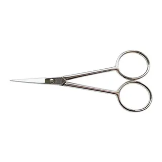 004-400 Kalın Nakış Makası No: 4 İnç / 10,16 Cm - Nikel Kaplama