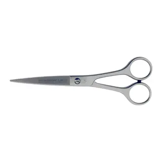 1278 M-539 Metal Saplı Düz Saç Makası No: 6,5 İnç / 16,51 Cm - Paslanmaz Çelik