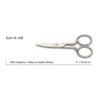 Europe Kalın Nakış Makası Süper Kalite No:4 10,16 Cm