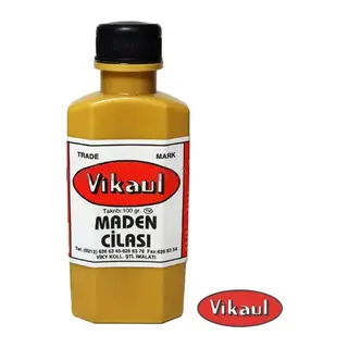 Vikaul Metal Parlatıcı - Maden Cilası, Kavil 100 Gr