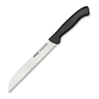 38024 Ecco Pro Ekmek Bıçağı 17,5 Cm - Siyah