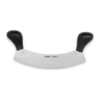 71120 Profi Kıyma, Pizza Satır, Zırh Bıçağı 26 Cm - Siyah Çift Saplı