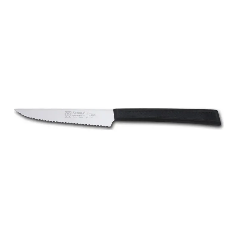 61107 - Sürmene Lazerli Tırtıklı Biftek / Steak Bıçağı 12 Cm