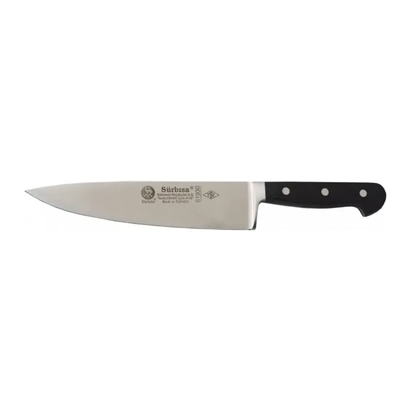 61930 - Sürmene Sıcak Dövme Şef Bıçağı 21 Cm