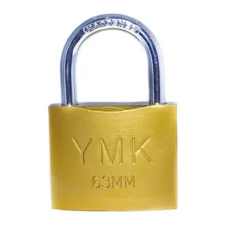 Eko Sarı Boyalı Kısa Kancalı Asma Kilit 38mm