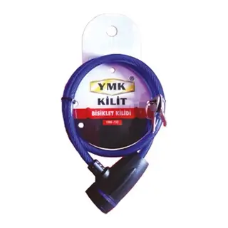 Eko Çelik Halatlı, İzoleli Bisiklet Kilidi - 8mm, 65 Cm