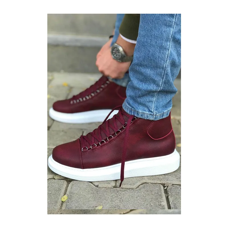 MN258 - CBT Roma Erkek Bot BORDO