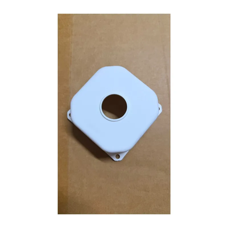 KARE BEYAZ PLASTİK KAPAKSIZ BUAT (10 X 10 CM)