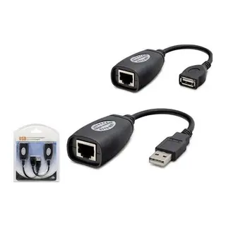 HADRON HDX5008 EXTENSION ADAPTÖR USB TO RJ45 45 MT