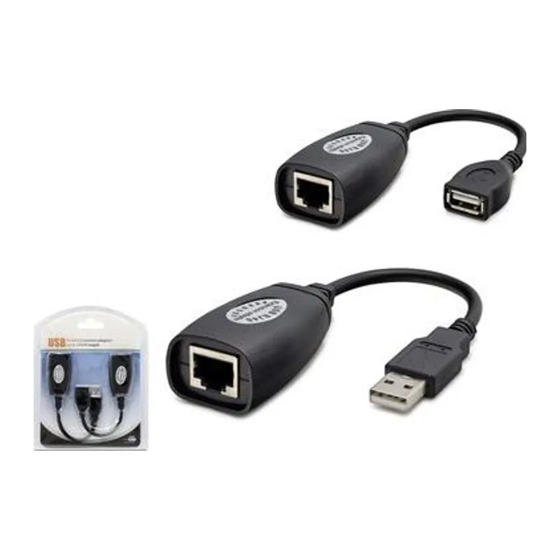 HADRON HDX5008 EXTENSION ADAPTÖR USB TO RJ45 45 MT