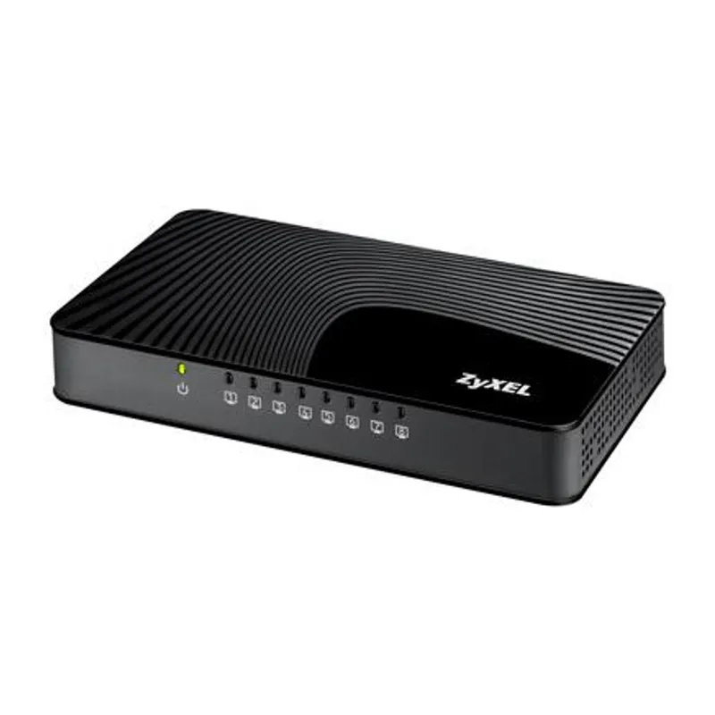 ZYXEL GS-108S 8X10/100/1000 PORT YÖNETİLEMEYEN DESKTOP SWİTCH