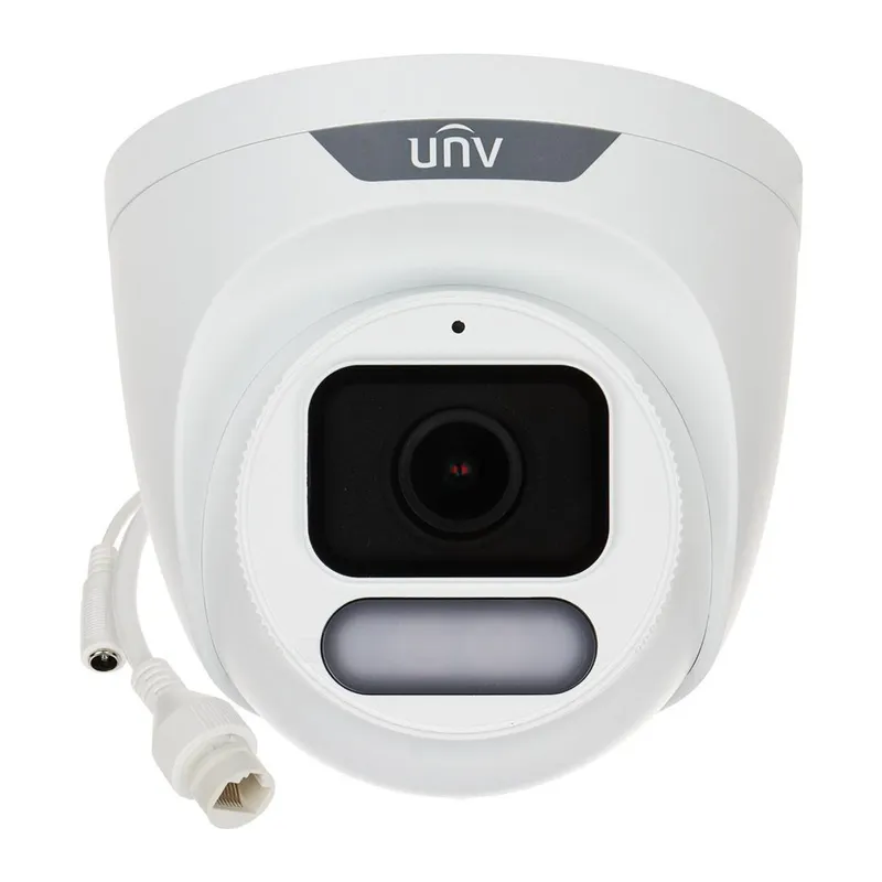 UNV IPC3624LE-ADF28K-WP 4MP IP 2.8MM SABİT LENS H.265+ COLORHUNTER WISE-ISP SESLİ DOME KAMERA
