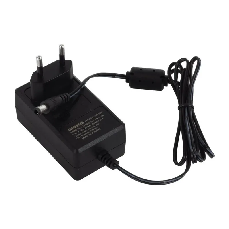 9V 0,3 A PLASTİK ADAPTÖR