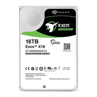 16TB SEAGATE 3.5 EXOS SATA 7200RPM 256MB ST16000NM001G