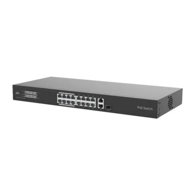 UNİVİEW NSW3000-16T1GT1GC-LPOE-IN 16 PORT 10/100MBPS POE 150W CLOUD YONETİLEBİLİR SWİTCH