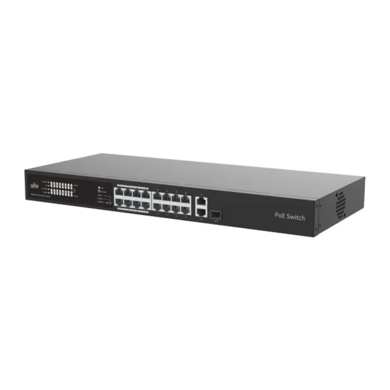 UNİVİEW NSW2020-16T1GT1GC-LPOE-IN 16 PORT 10/100MBPS POE 150W YÖNETİLEMEZ SWİTCH