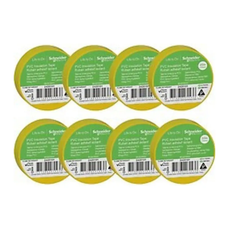 SCHNEIDER ELECTRİC 8Lİ PVC İZOLE ELEKTRİK BANDI (SARI)