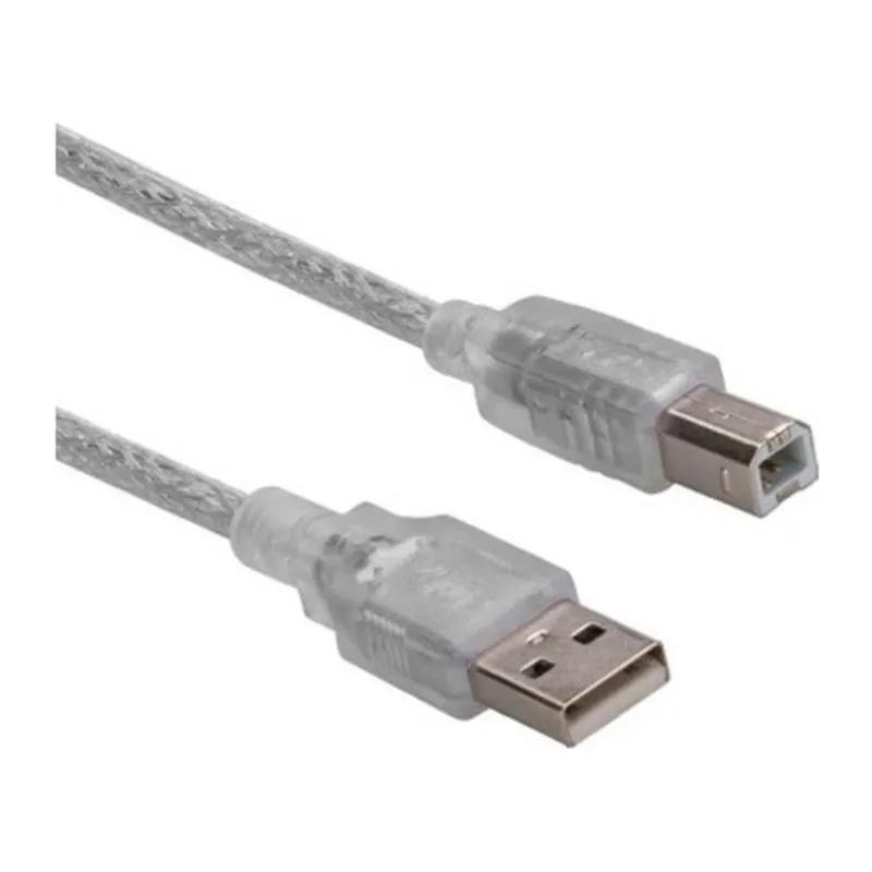 S-LİNK SL-U2015 USB 2.0 1,5M ŞEFFAF YAZICI KABLOSU