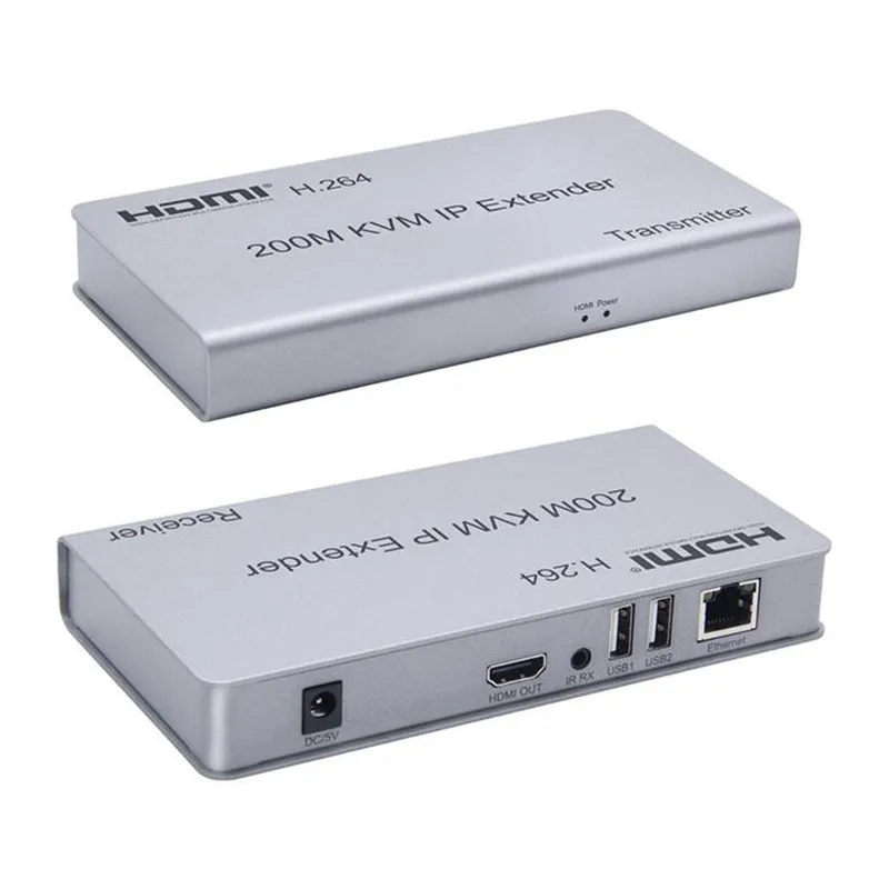NOVACOM KVM ETHERNET EXTENDER HDMI+USB (200MT)