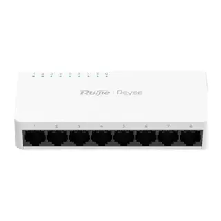 REYEE RG-ES08G-L 8 PORT 10/100/1000 GİGABİT, TAK ÇALIŞTIR SWİTCH, PLASTİK KASA