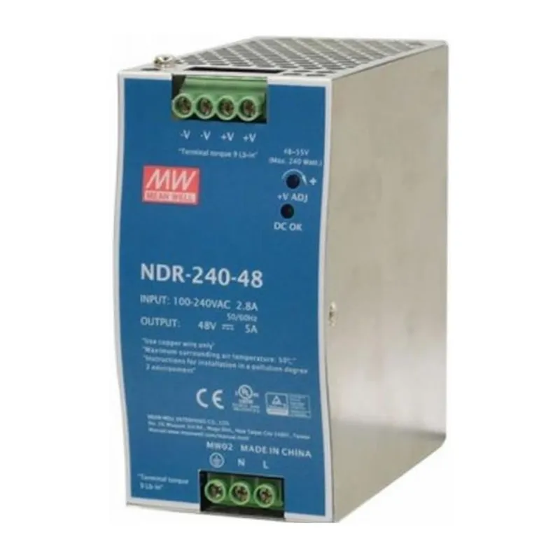 MEANWELL SA-NDR-240-48 ENDUSTRIYEL 240W AC/DC GUC KAYNAGI
