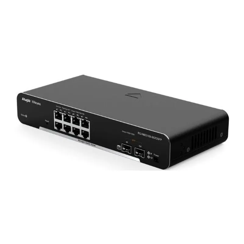 REYEE RG-NBS3100-8GT2SFP 8 PORT 10/100/1000 GIGABIT, L2 YÖNETILEBILIR SWITCH, 2 SFP