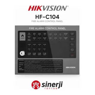HİKVİSİON HF-C104 4 BÖLGELİ KONVANSİYONEL YANGIN ALARM PANELİ