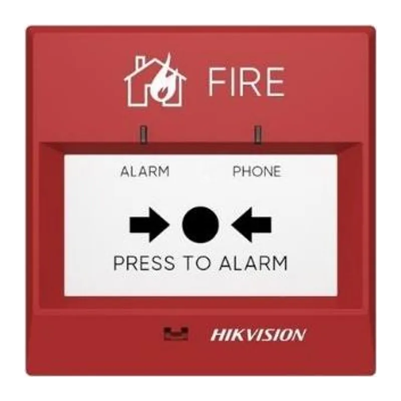 HİKVİSİON HF-CMP1 KONVANSİYONEL YANGIN ALARM BUTONU, TEKRAR KURULABİLİR