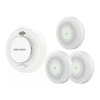 HİKVİSİON HF-KS2-WF/R8 KABLOSUZ BUZZERLI YANGIN ALGILAMA DUMAN DEDEKTÖR KİTİ