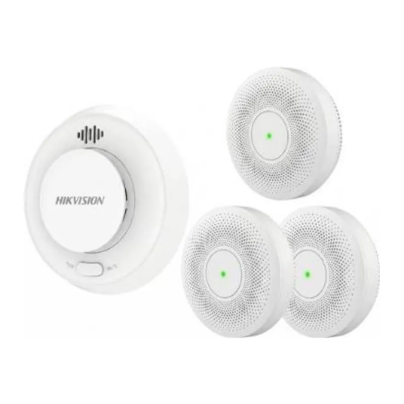 HİKVİSİON HF-KS2-WF/R8 KABLOSUZ BUZZERLI YANGIN ALGILAMA DUMAN DEDEKTÖR KİTİ