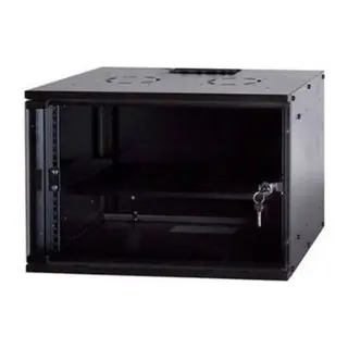 RACKSİS SOHO SERİSİ 4U 520*400 TAMPERLİ CAM KAPAKLI KABİNET RAL 9005